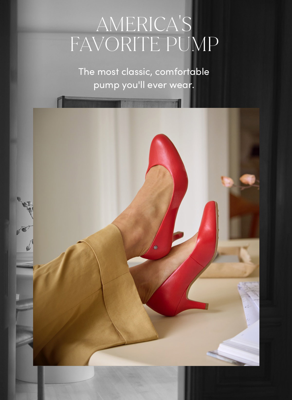 America's Favorite Pump - The Most Classic, Comfortable Pump You'll Ever Wear.