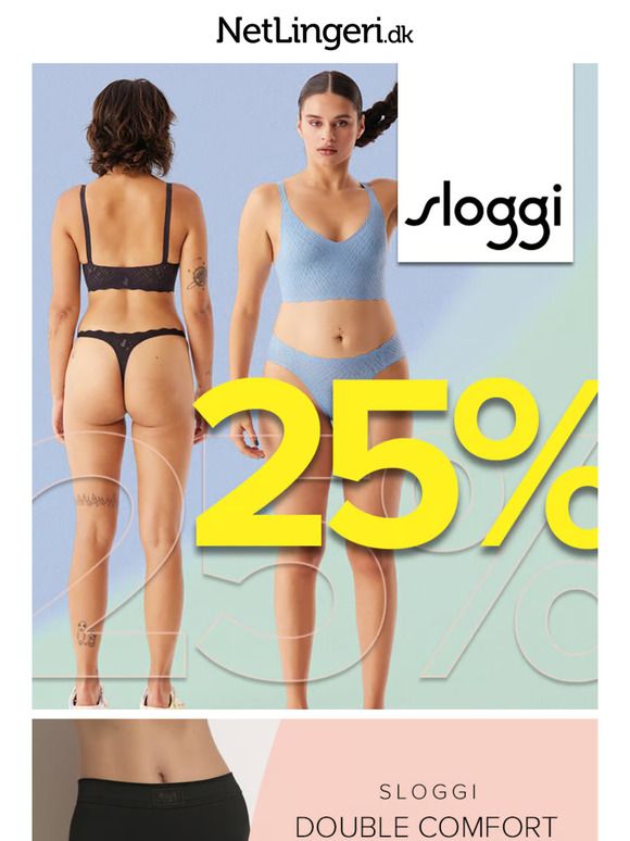 Alt Sloggi 25% ➕ Alt Triumph 25%
