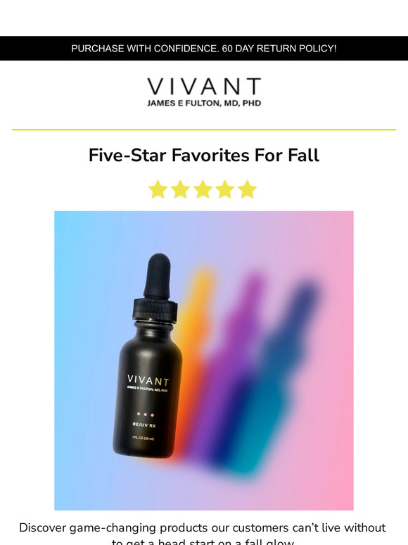 5-Star Fall Favorites⭐
