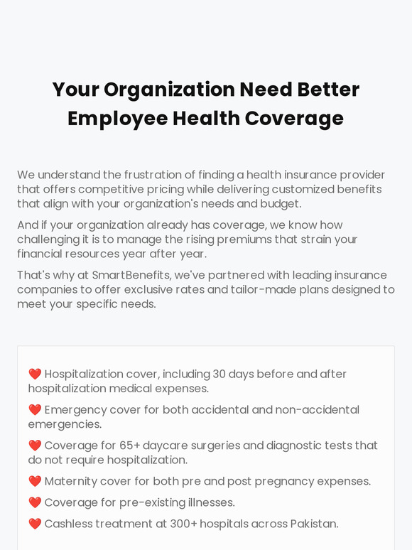 Health Insurance For Your Organization