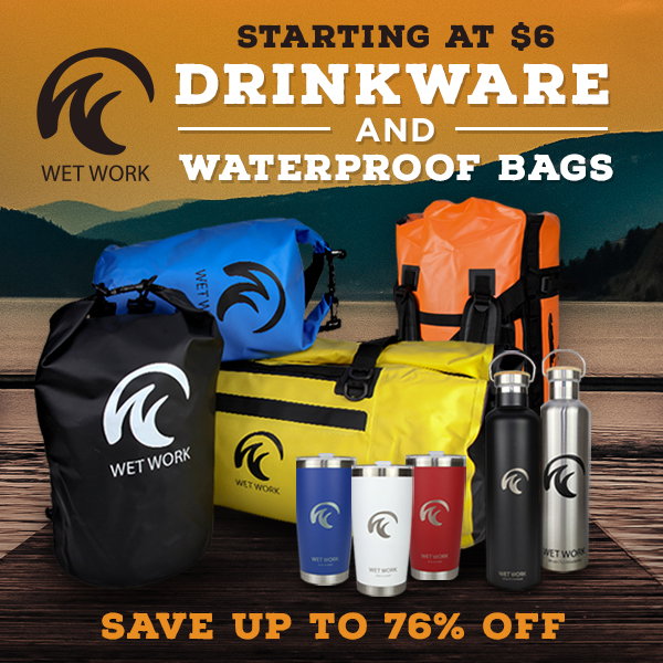 Wet Work: Bags, Tumblers & Bottles