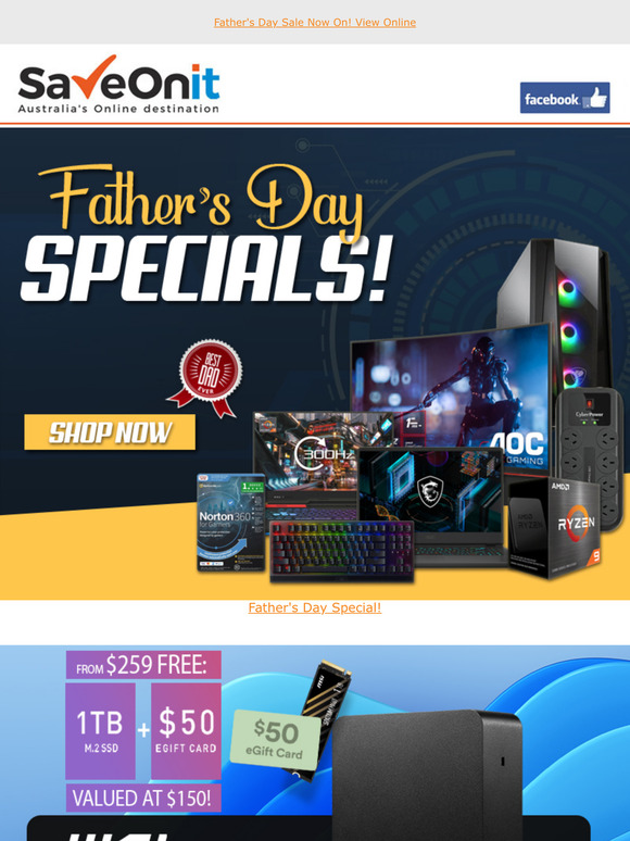 Spring Clearance & Father's Day Sale On Now