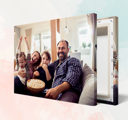 Canvas Prints with UV-resistant inks, totally free of solvents