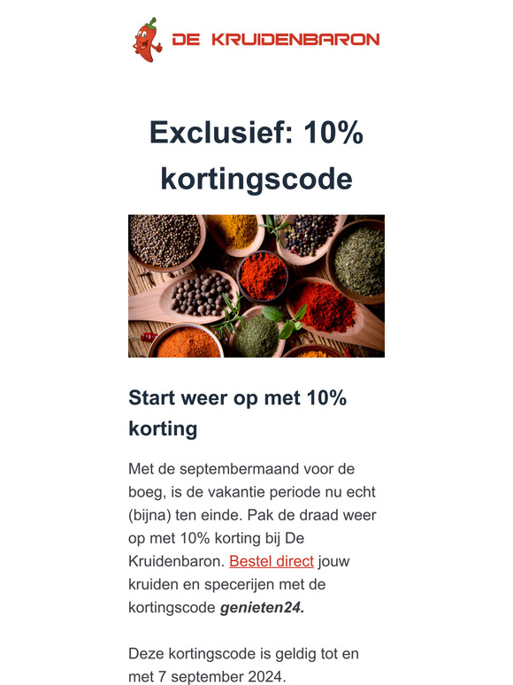 Vakanties zitten er op. We blijven toch nog even in de stemming!