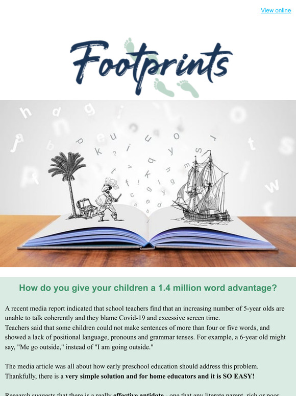 — -  Give your kids a 1.4 million word advantage - so easily!