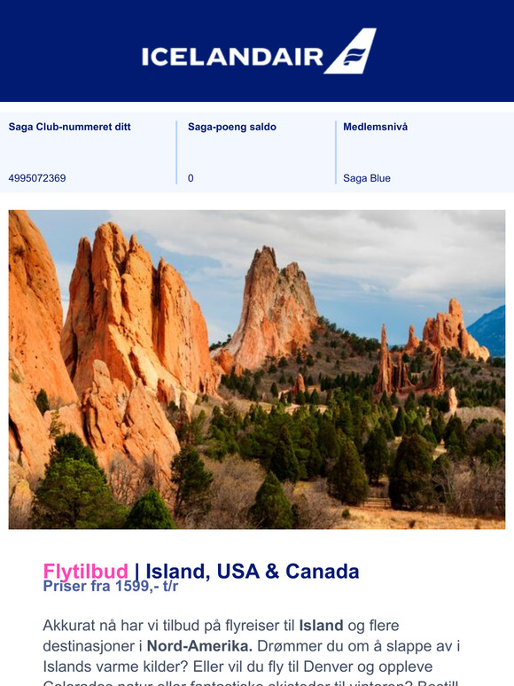 Flytilbud! | Priser fra 1599,- t/r