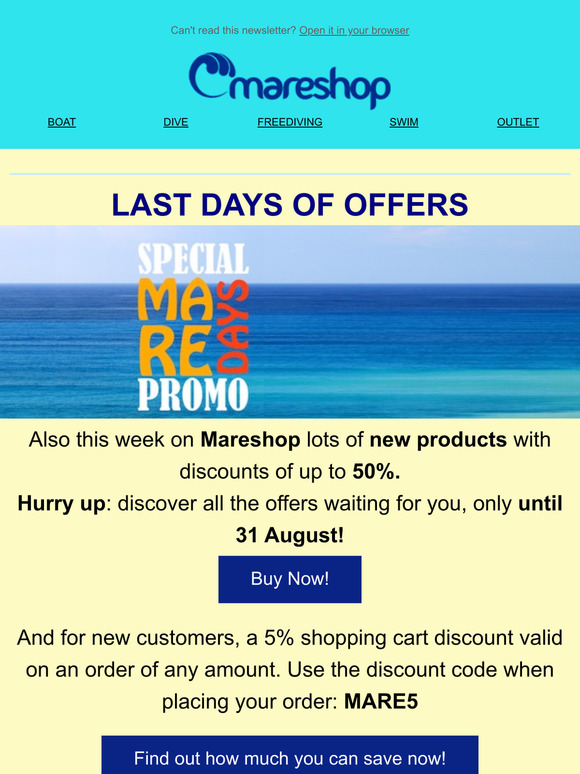 Hurry up, August offers are coming to an end