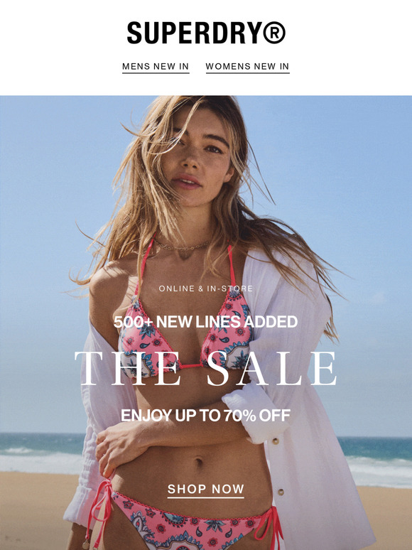 Ends soon: up to 70% off
