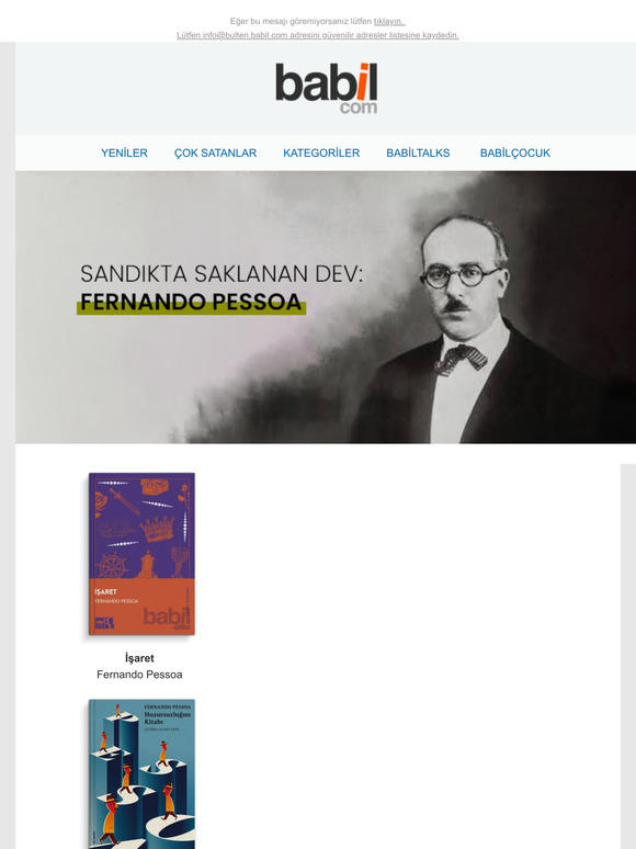 Sandıkta Saklanan Dev: Fernando Pessoa