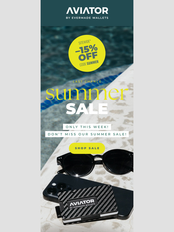 Last Call 💦 Summer Sale