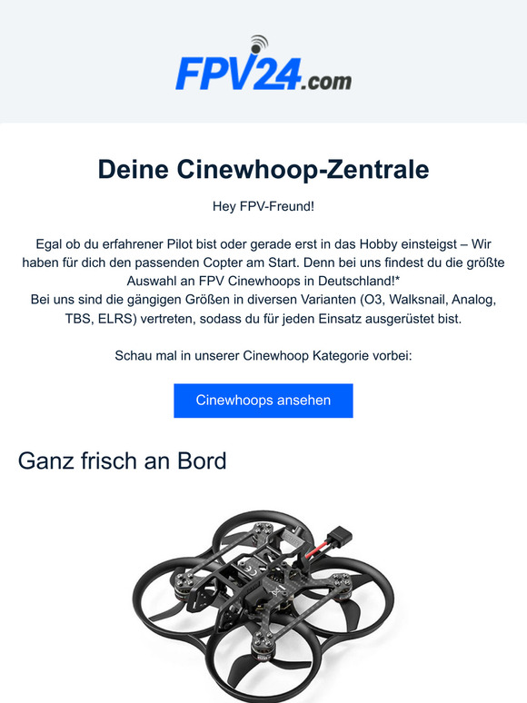 👉 Die größte FPV Cinewhoop Auswahl