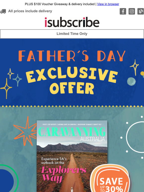 Save up to 30% with Caravanning Australia!