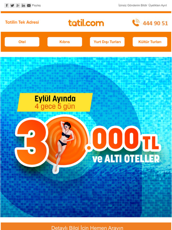 Eylül Ayında 4 Gece 5 Gün 30 Bin TL ve Altı Oteller!☀️🏊🍹👪⌛️