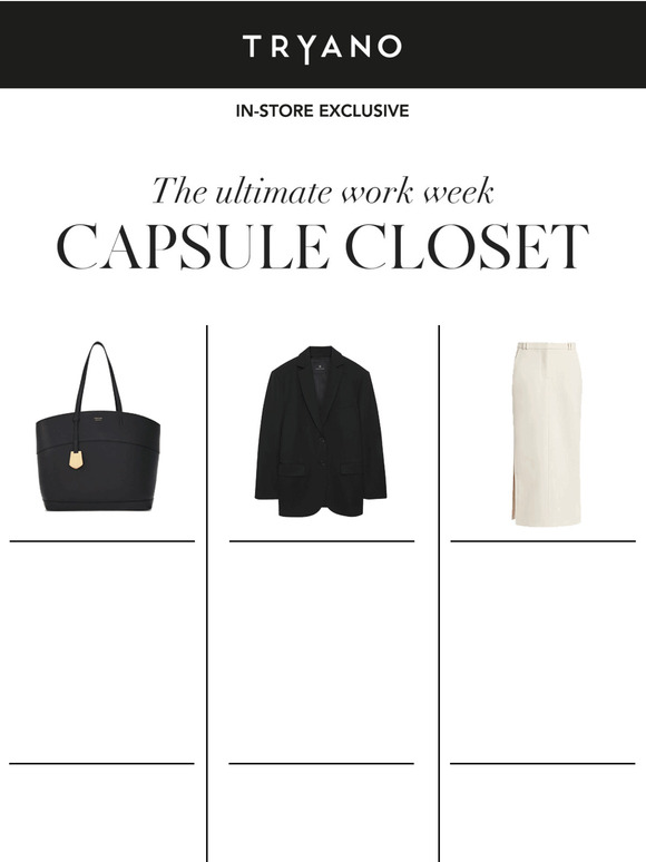 Capsule Wardrobe Essentials