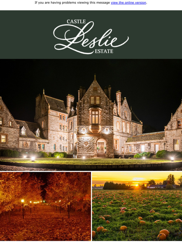 Spooktacular Halloween Escapes Await You at Castle Leslie Estate!