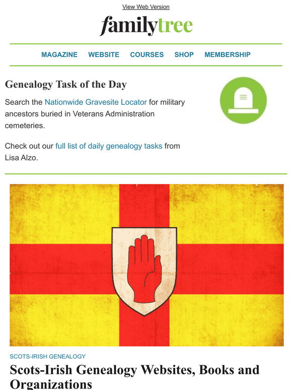 Family Tree Magazine: Trace Your Scots-Irish Roots | Milled