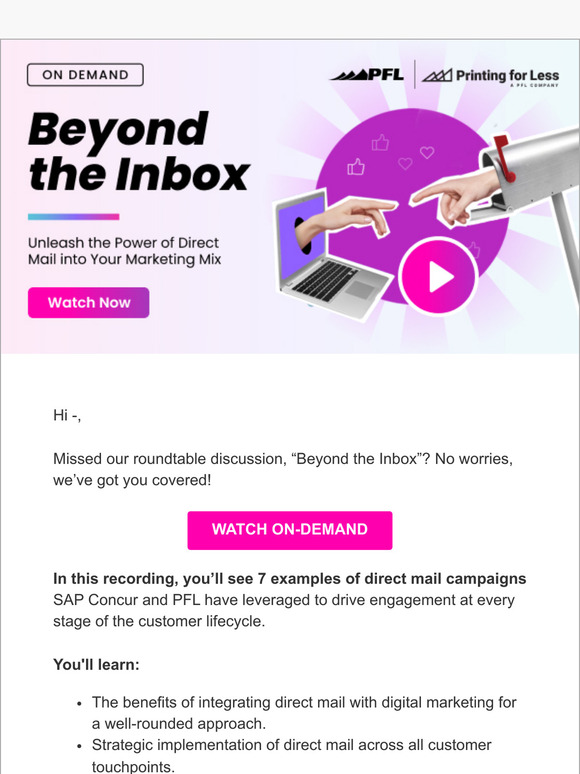 [Roundtable Recap] 7 Direct Mail Campaigns that Go Beyond the Inbox