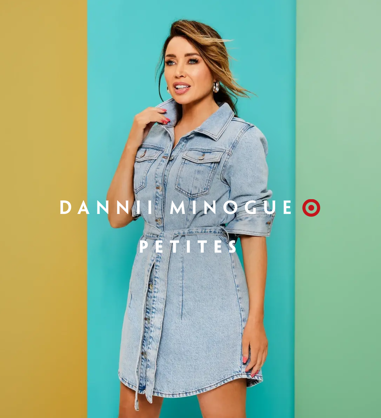 Target: Made for a petite fit | Denim dress $70 | Milled