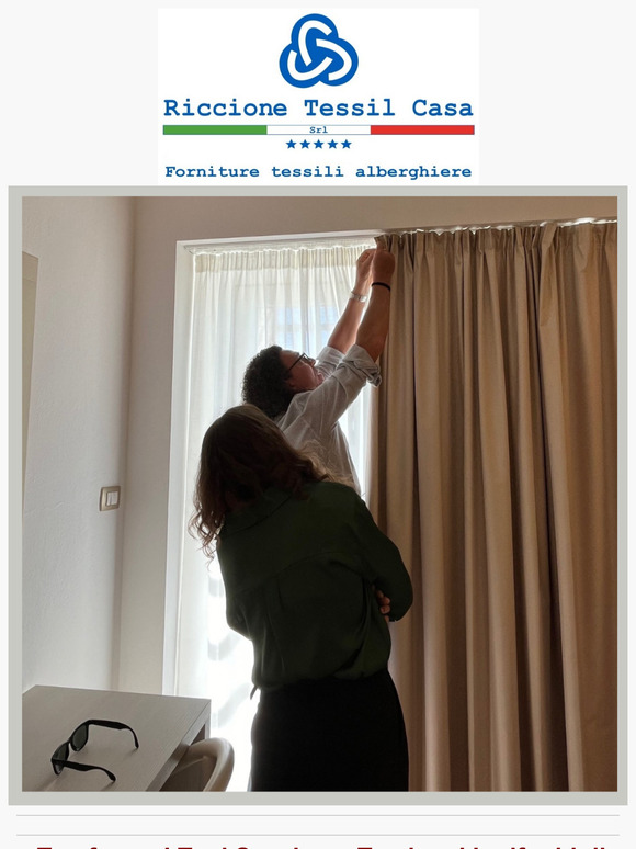 ✨ Tendaggi Su Misura per Hotel: Comfort, Sicurezza e Stile in Ogni Stanza!