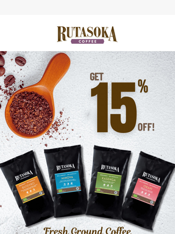 WHILE STOCKS LAST! 100% Organic & Sustainable ☕