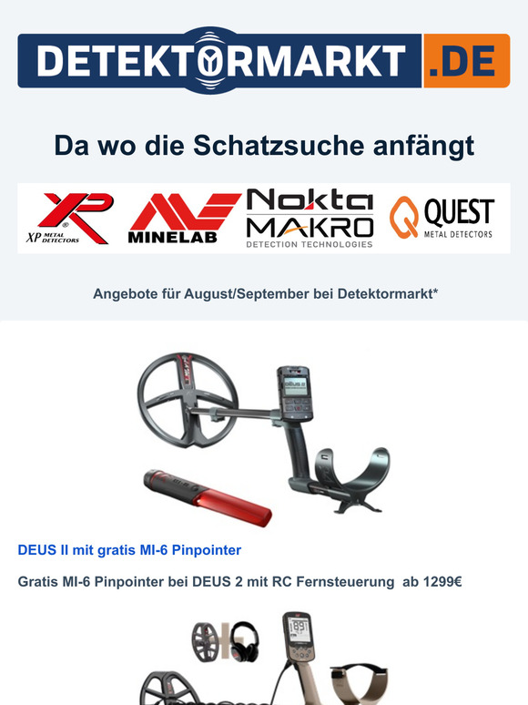 Angebote Detektormarkt