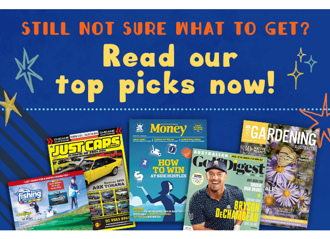 Still not sure what to get? Read our top picks for him now!    