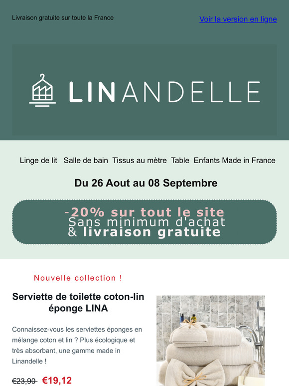 C'est la rentrée!! -20% sur tout le site!