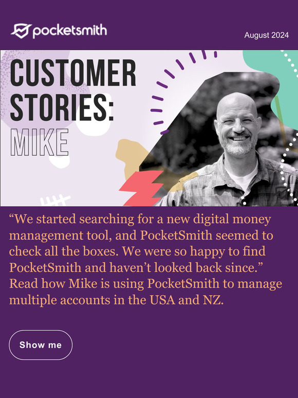 Monthly reads: Mike’s story, Money Month and the PocketSmith Olympics