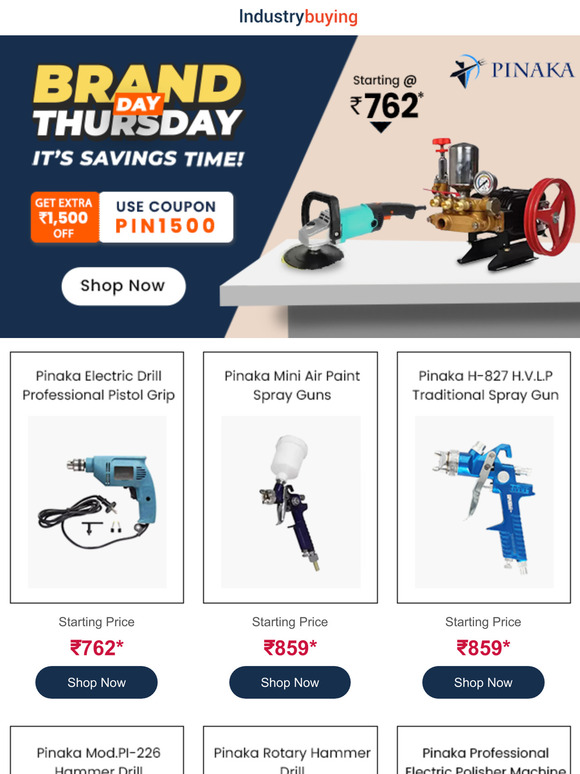 PINAKA Products at 70% off