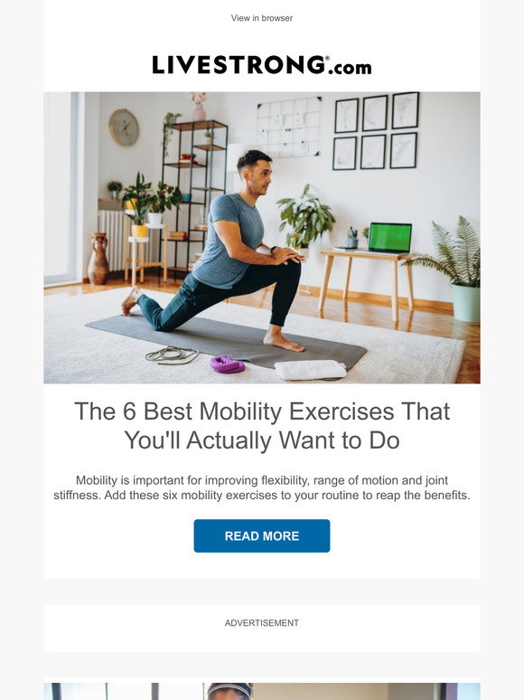 Livestrong: The 6 Best Mobility Exercises That You'll Actually Want to ...