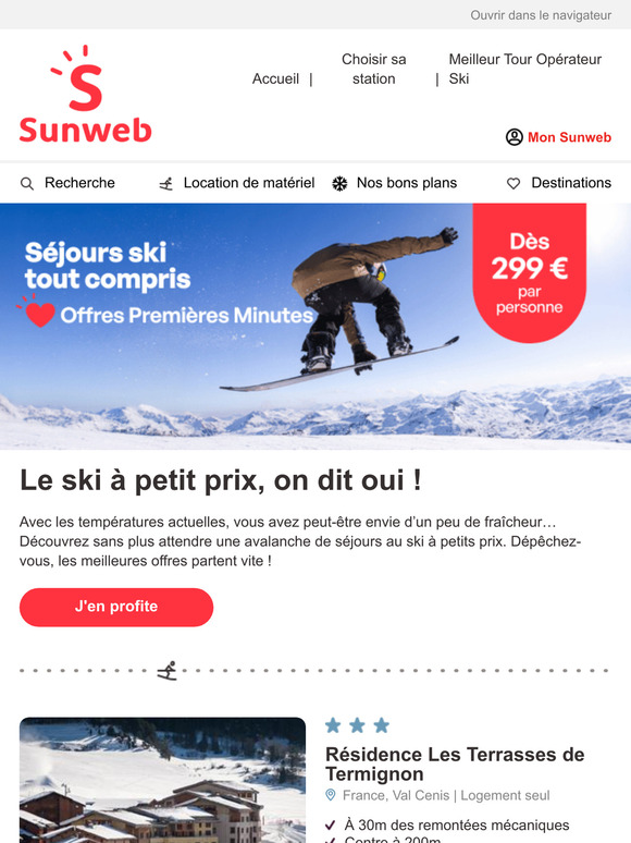 Le ski à petit prix, on dit oui !