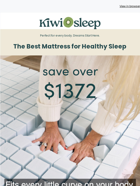 Labor Day Sale is On 🎉 Up to $1,372 off | The Best Mattress for Healthy Sleep