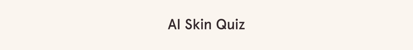 AI Skin Quiz