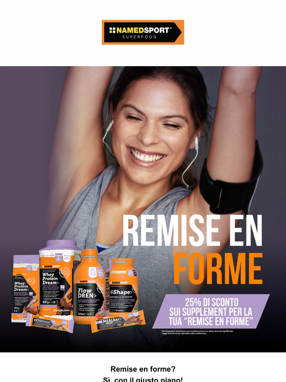 🤩 25% di sconto sui supplement per la tua “Remise en forme”