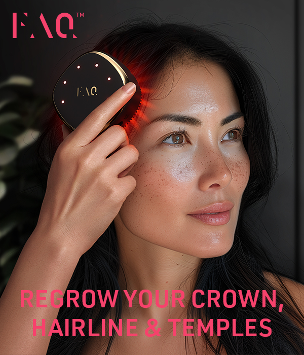 Regrowing Temples FOREO: Meet the technology behind FAQ™ 302 - the best hair growth ...