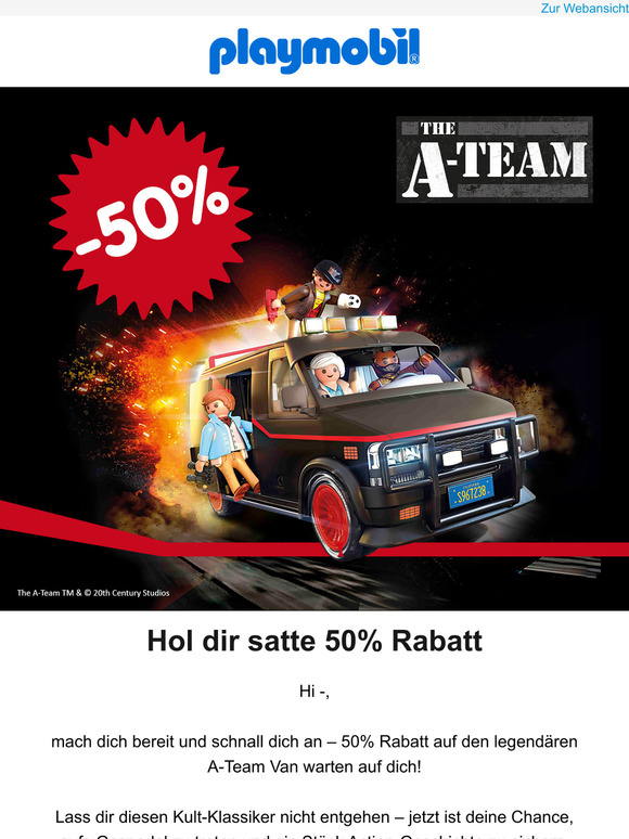 🚘 —, zwei Tage, um auf den A-Team Van aufzuspringen!