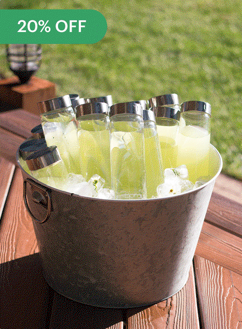 Glass Water Bottle