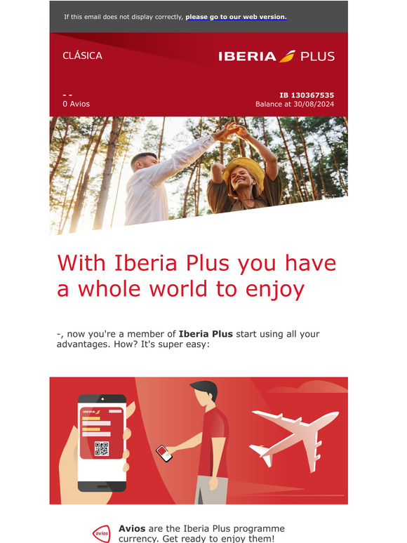 —, these are your advantages with Iberia Plus