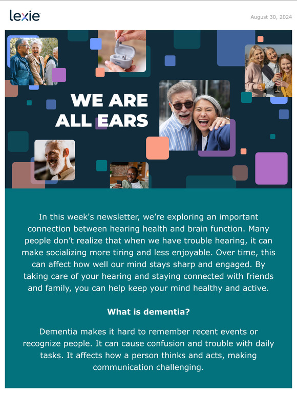 Brain health, hearing & social connections | We’re all ears