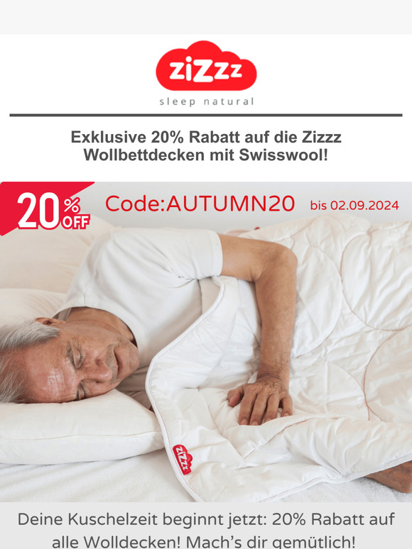20% Rabatt Wollduvets 🎉 Exklusives Angebot für unsere treuen Kunden! 🎉