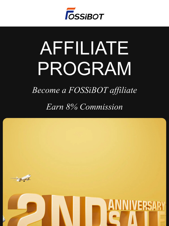 Create More Values by Join FOSSiBOT Affiliate Program