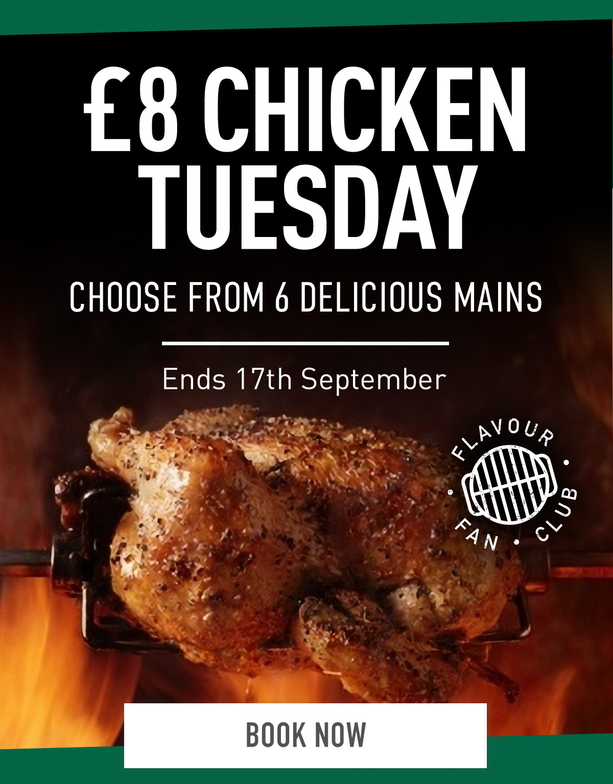 Chicken Tuesday ending soon!