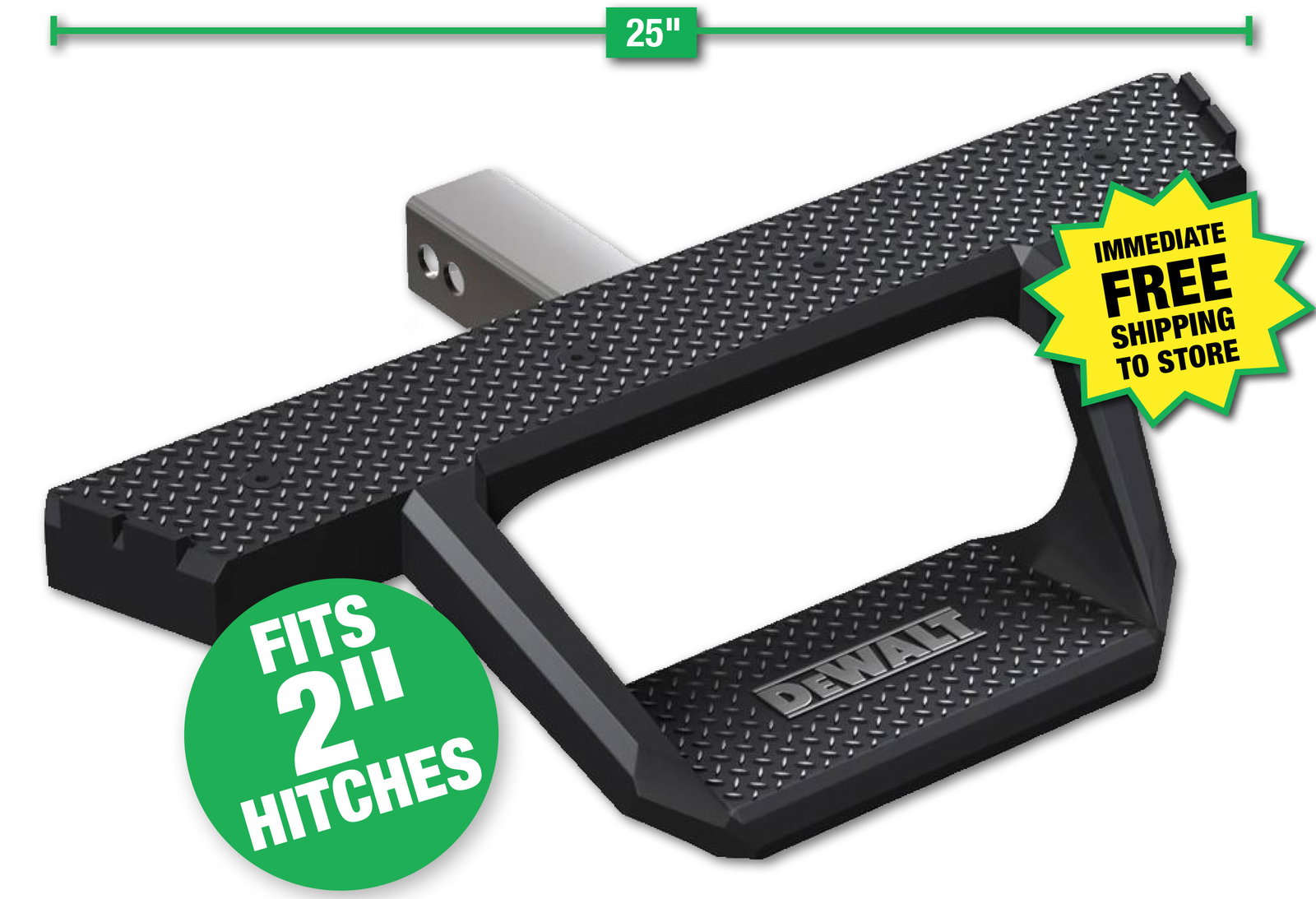 DeWalt® Hitch Step -Free Shipping to Store!