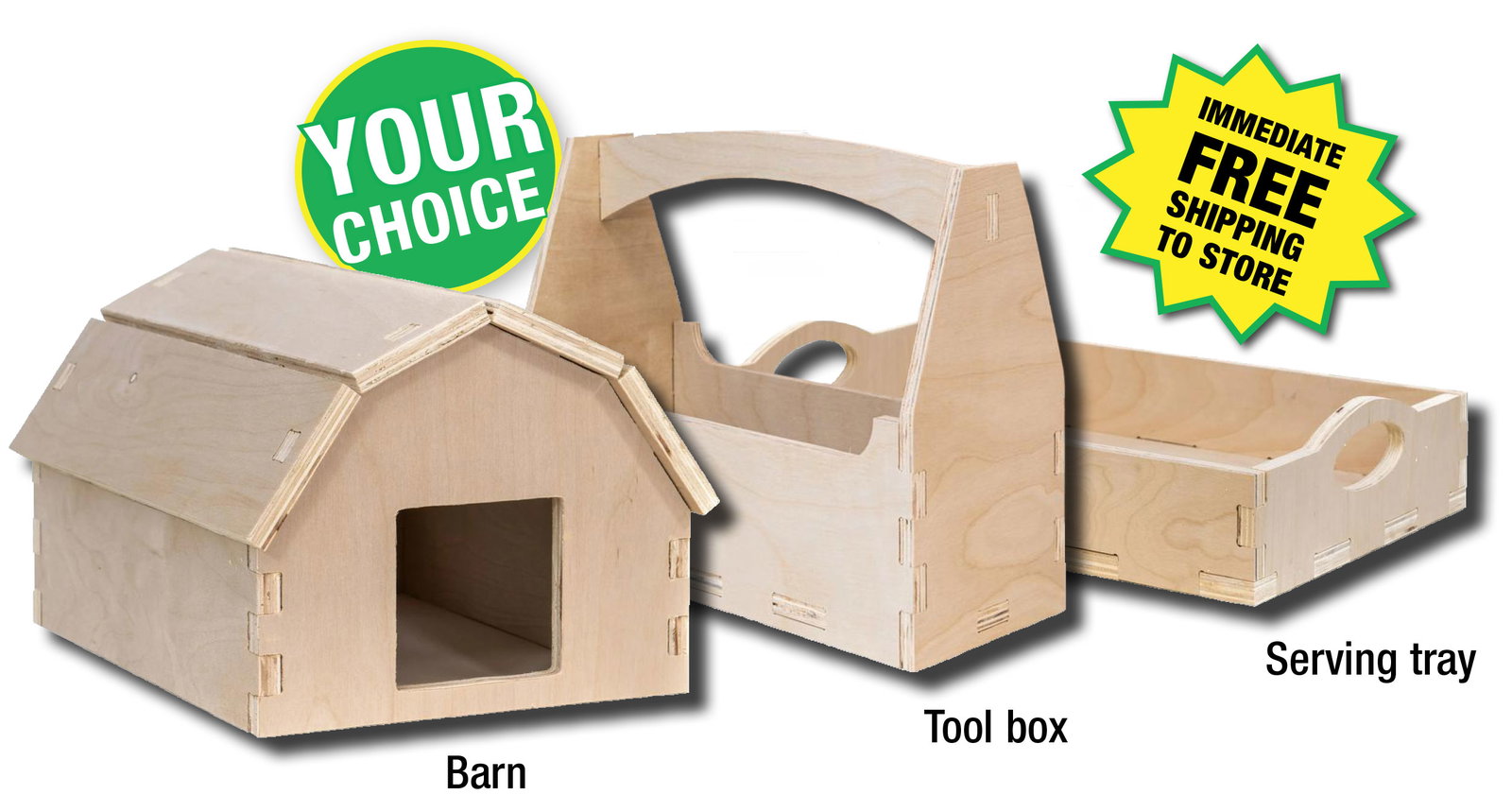 Jimmy's Workshop DIY Project -Free Shipping to Store!