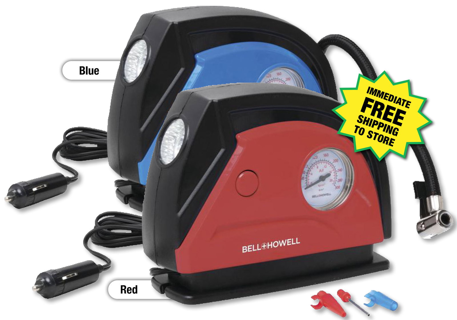 Bell + Howell Air Compressor -Free Shipping to Store!