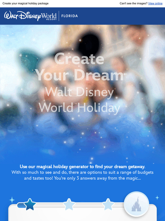 —, try our magical holiday generator...