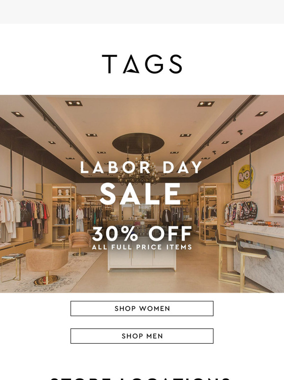 Labor Day deals end tomorrow! Shop the Sale!