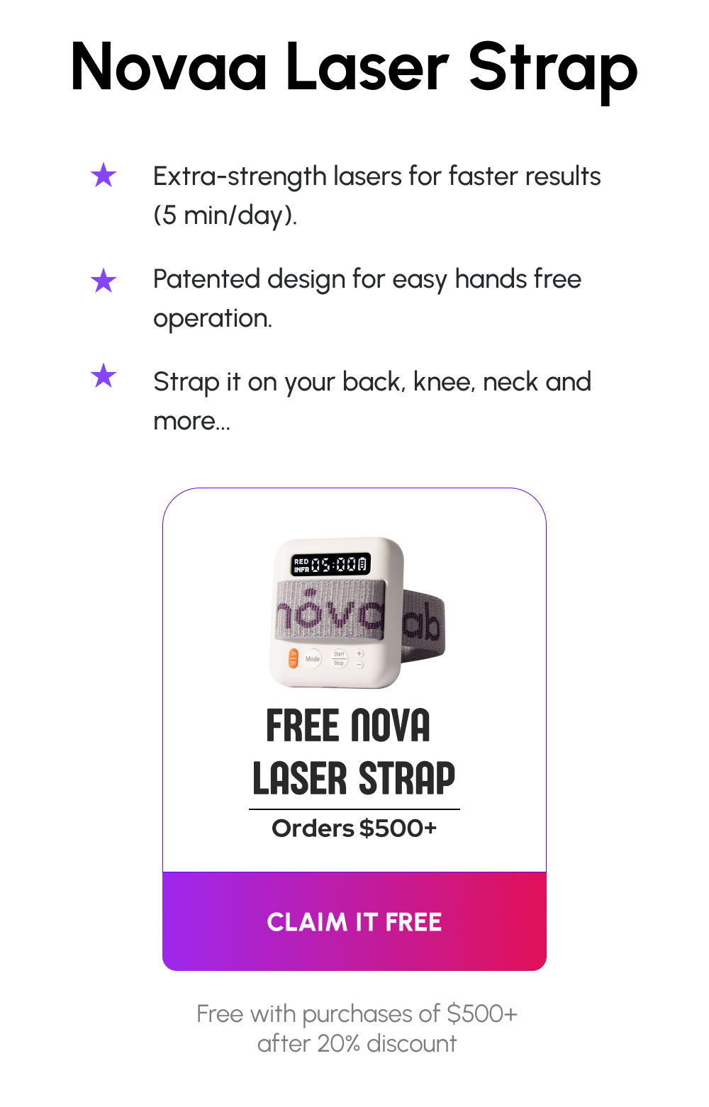 novaalab | LABOR DAY SALE | It’s still on! | You can still save 20% sitewide and unlock free devices for NovaaLabor Day 2024 👀 | [ Save Now ]