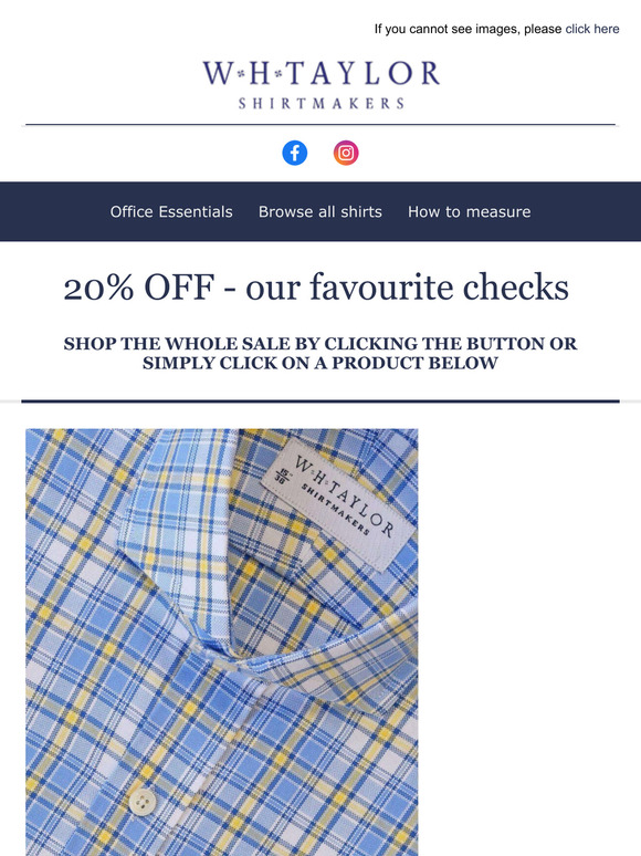 Last Chance for Checks - 20% OFF!