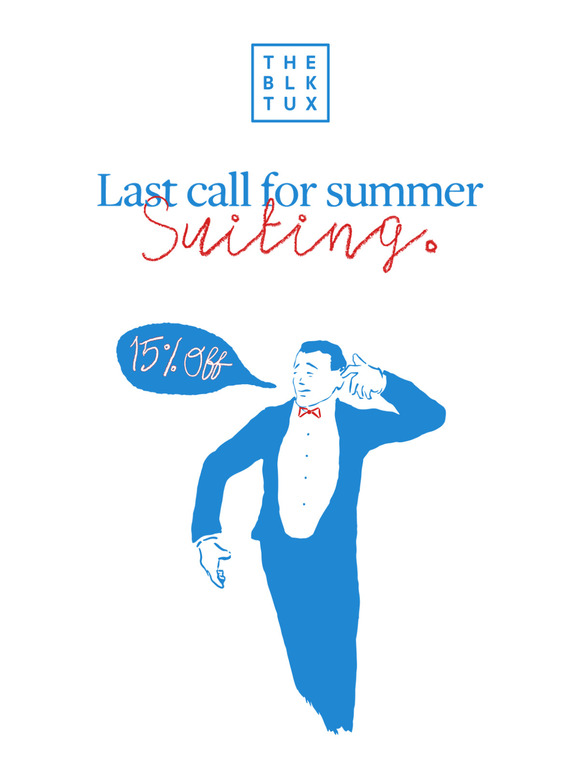 LAST CALL: 15% off everything.